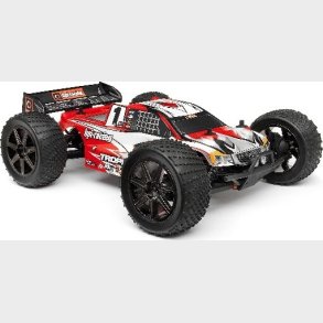 Clear Trophy Truggy Flux Body W/window Mask &decal - Hp101717 - Hpi Racing