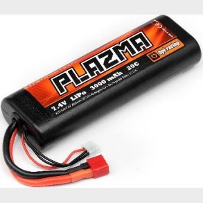 Plazma 7.4v 3000mah 20c Lipo Rnd Case S.pack 22.2w - Hp101940 - Hpi Racing