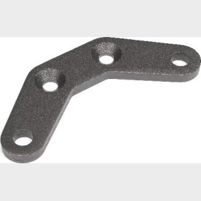 Front Upper Brace 6x60x4mm (gunmetal) - Hp102159 - Hpi Racing