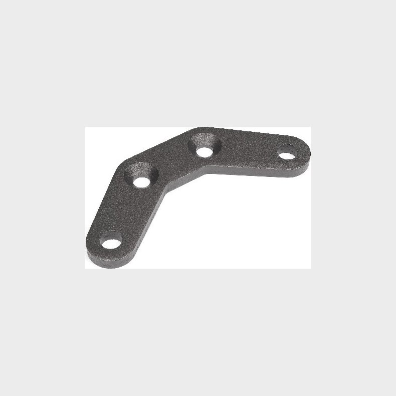 Front Upper Brace 6x60x4mm (gunmetal) - Hp102159 - Hpi Racing