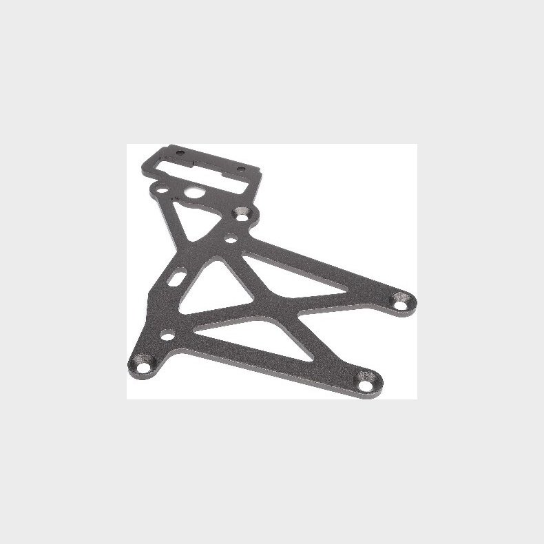 Rear Upper Plate (gunmetal) - Hp102160 - Hpi Racing