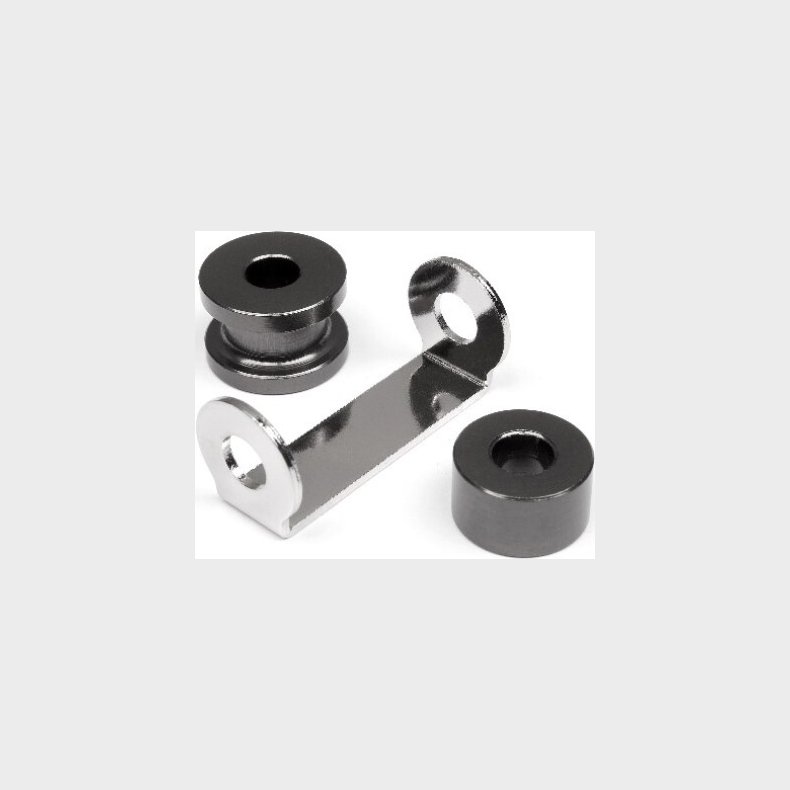 Spacer Set For Fuelie Engine (gunmetal) - Hp102164 - Hpi Racing