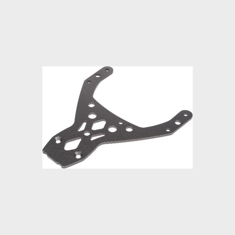 Front Upper Plate (gunmetal) - Hp102170 - Hpi Racing