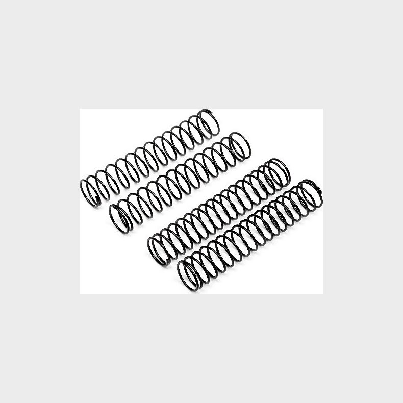 Shock Spring Set (front/rear/black/4pcs) - Hp102600 - Hpi Racing