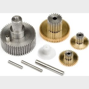Hpi Sfl-11mg Servo Gear Set - Hp102774 - Hpi Racing