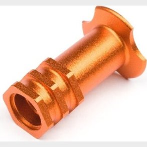 Aluminum Ball Diff Hub (right/foam Tire/orange) - Hp103020 - Hpi Racing