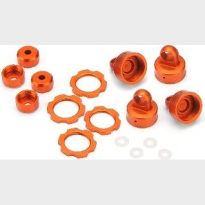 Shock Color Parts Set (orange) - Hp103408 - Hpi Racing