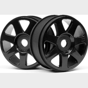 V7 Wheel Black (42x83mm/2pcs) - Hp103677 - Hpi Racing