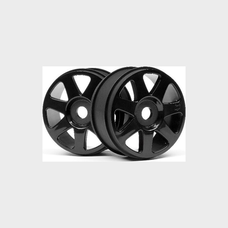 V7 Wheel Black (42x83mm/2pcs) - Hp103677 - Hpi Racing