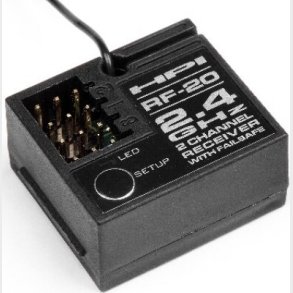 Hpi Rf-20 Receiver (2.4ghz /2ch) - Hp104059 - Hpi Racing