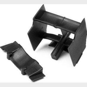 Formula Ten Rear Wing And Diffuser Set (type C) - Hp104203 - Hpi Racing