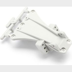 High Performance Front Chassis Brace (white) - Hp104664 - Hpi Racing