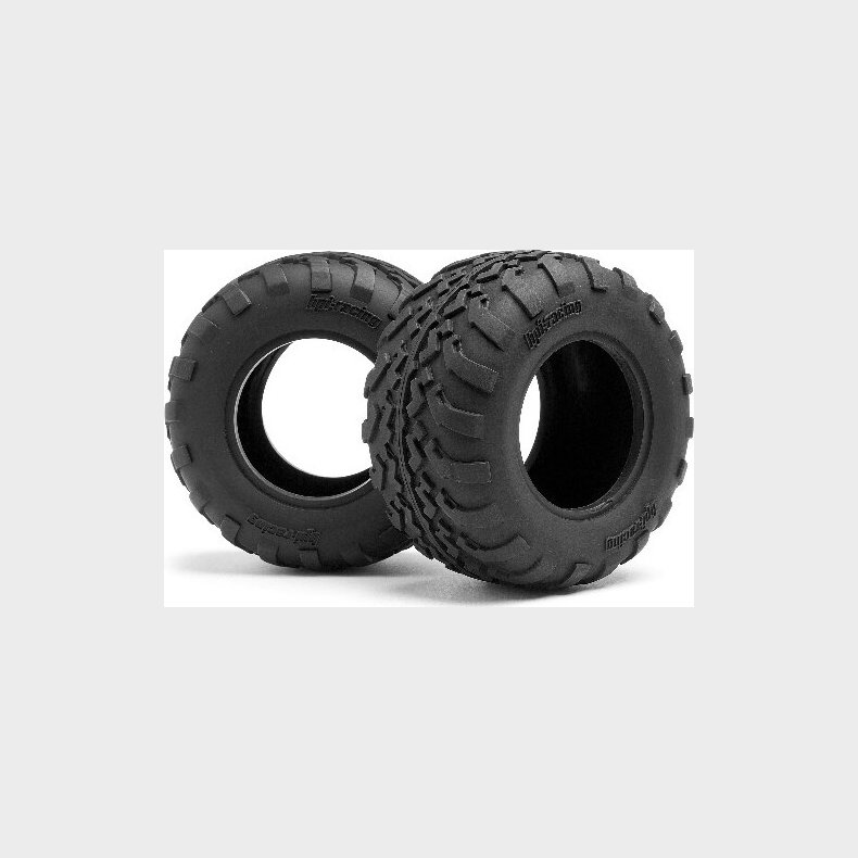 Gt2 Tires D Compound (2.2in/109x57mm/2pcs) - Hp105282 - Hpi Racing