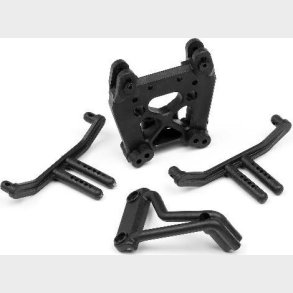 Shock Tower/body Mount/roll Bar Set - Hp105312 - Hpi Racing