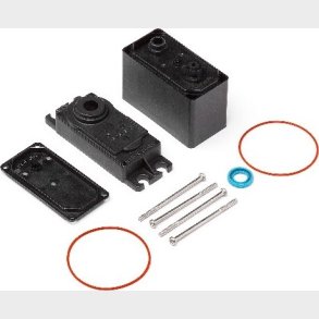 Hpi Sf-50wp Servo Case Set - Hp105367 - Hpi Racing