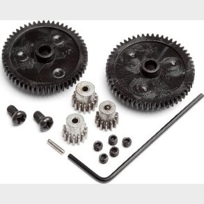 Spur Gear Set (2pcs)/pinion Gear Set (3pcs) - Hp105521 - Hpi Racing