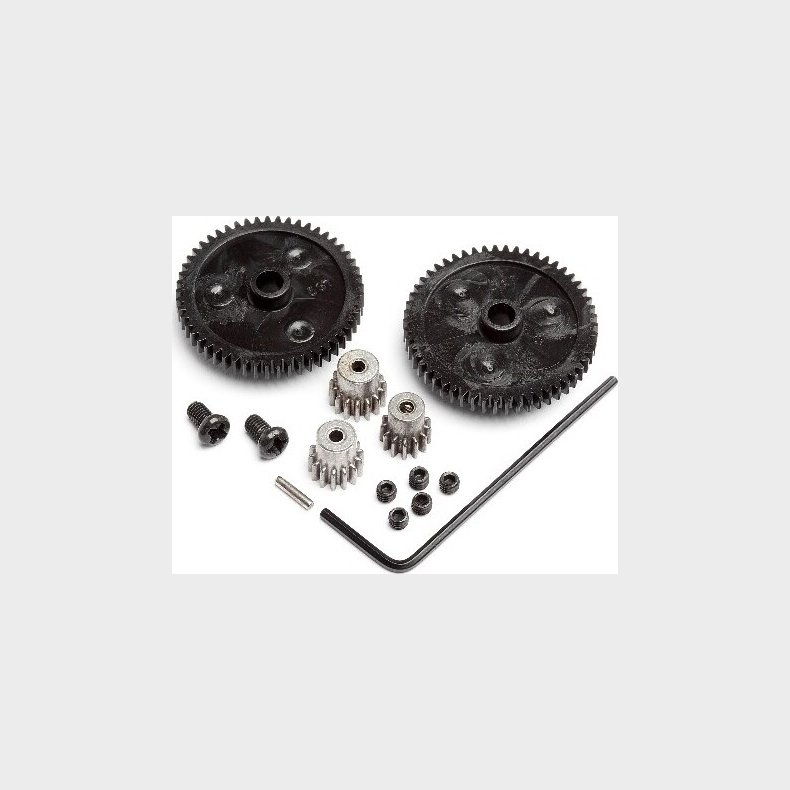 Spur Gear Set (2pcs)/pinion Gear Set (3pcs) - Hp105521 - Hpi Racing