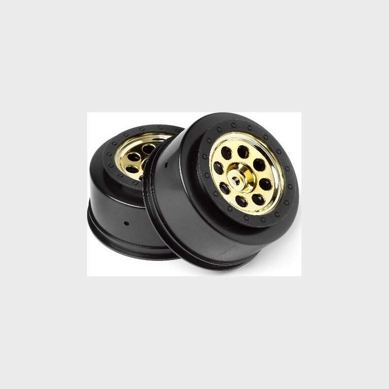 Mk.8 V2 Wheel Gold (4.5mm Offset/2pcs) - Hp106192 - Hpi Racing