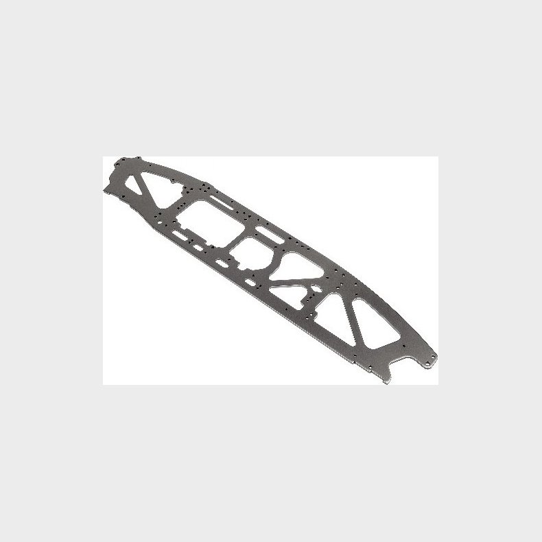 Tvp Chassis Right 4mm (super 5sc Flux/gray) - Hp106264 - Hpi Racing