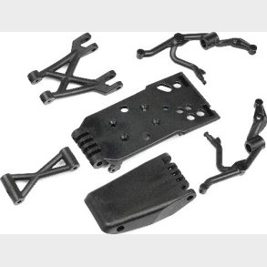 Front Skid Plate Set - Hp106285 - Hpi Racing