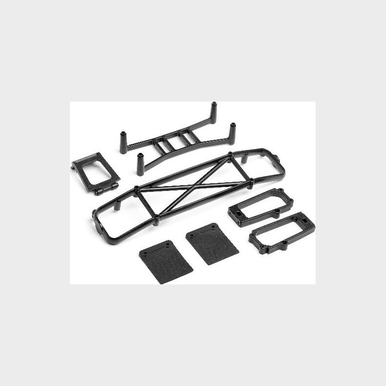 Rear Bumper Set - Hp107427 - Hpi Racing