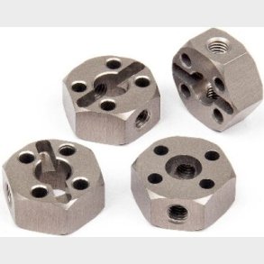 Aluminum Locking Hex Wheel Hub (12mm/4pcs) - Hp108020 - Hpi Racing