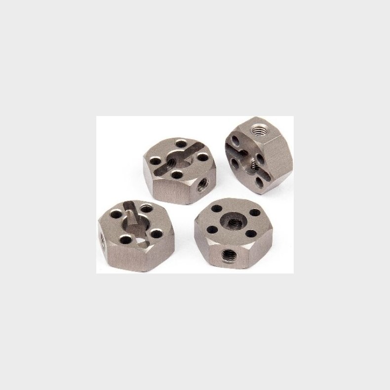 Aluminum Locking Hex Wheel Hub (12mm/4pcs) - Hp108020 - Hpi Racing