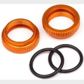 Aluminum Shock Adjuster (orange/2pcs) - Hp108072 - Hpi Racing