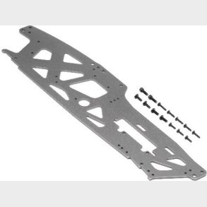 Tvp Chassis (left/gray/3mm) - Hp108942 - Hpi Racing