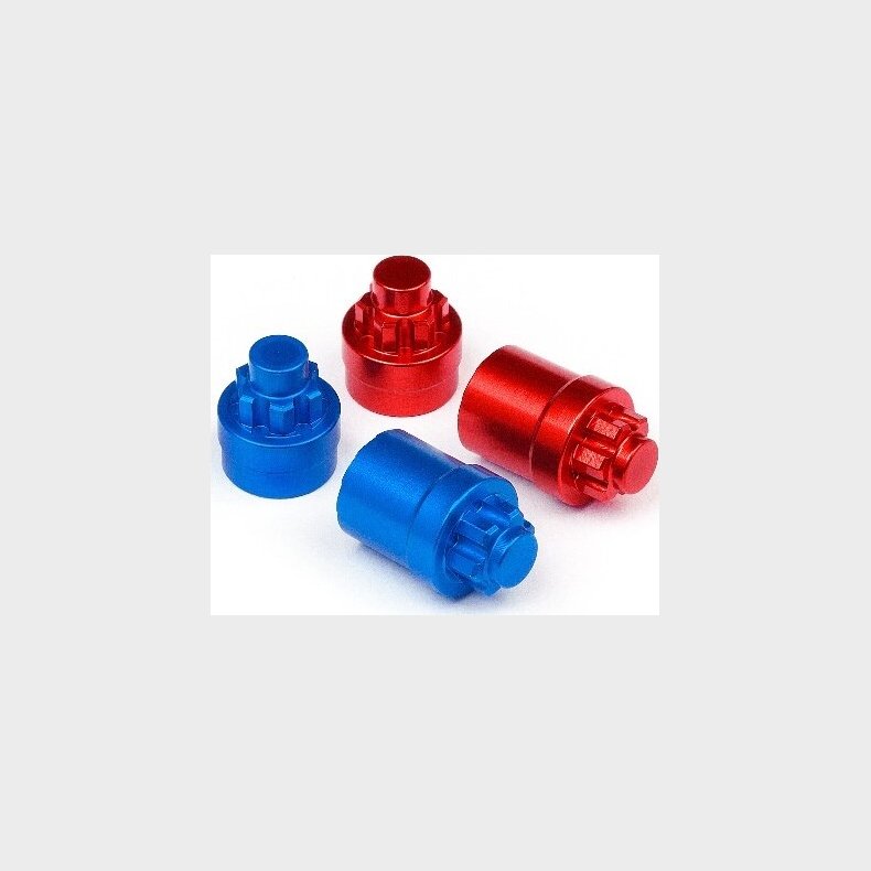 Porsche Rsr Wheel Nut Set - Hp109504 - Hpi Racing