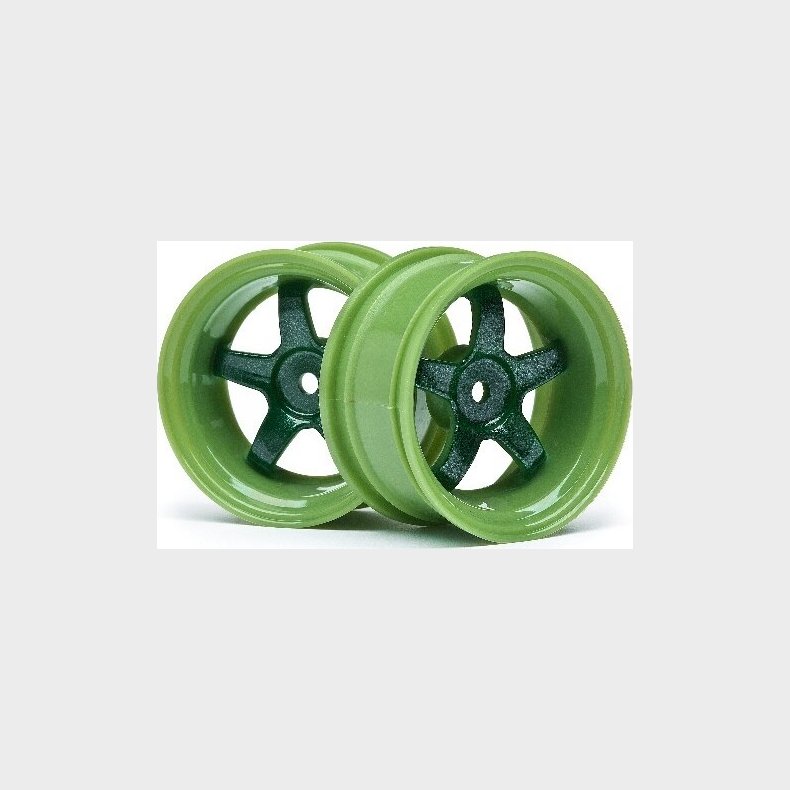 Work Meister S1 Wheel Green (6mm Offset/2pcs) - Hp111091 - Hpi Racing