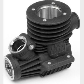 Crankcase (black/f4.6 V2) - Hp111607 - Hpi Racing