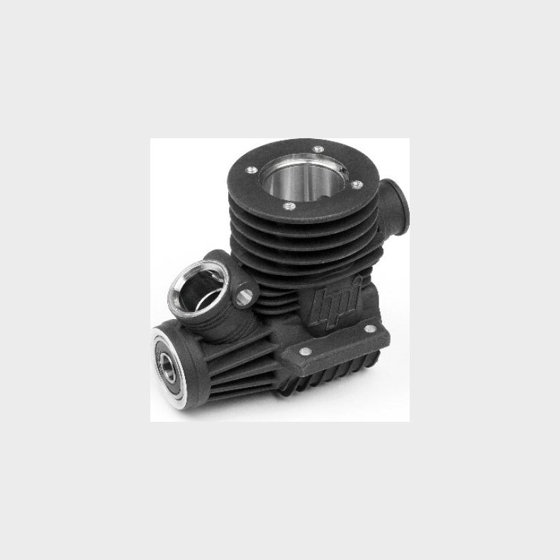 Crankcase (black/f4.6 V2) - Hp111607 - Hpi Racing