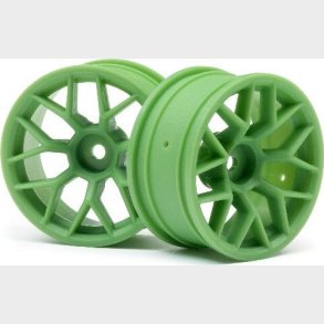 Rtr Wheel 26mm Green (6mm Offset/2pcs) - Hp112811 - Hpi Racing