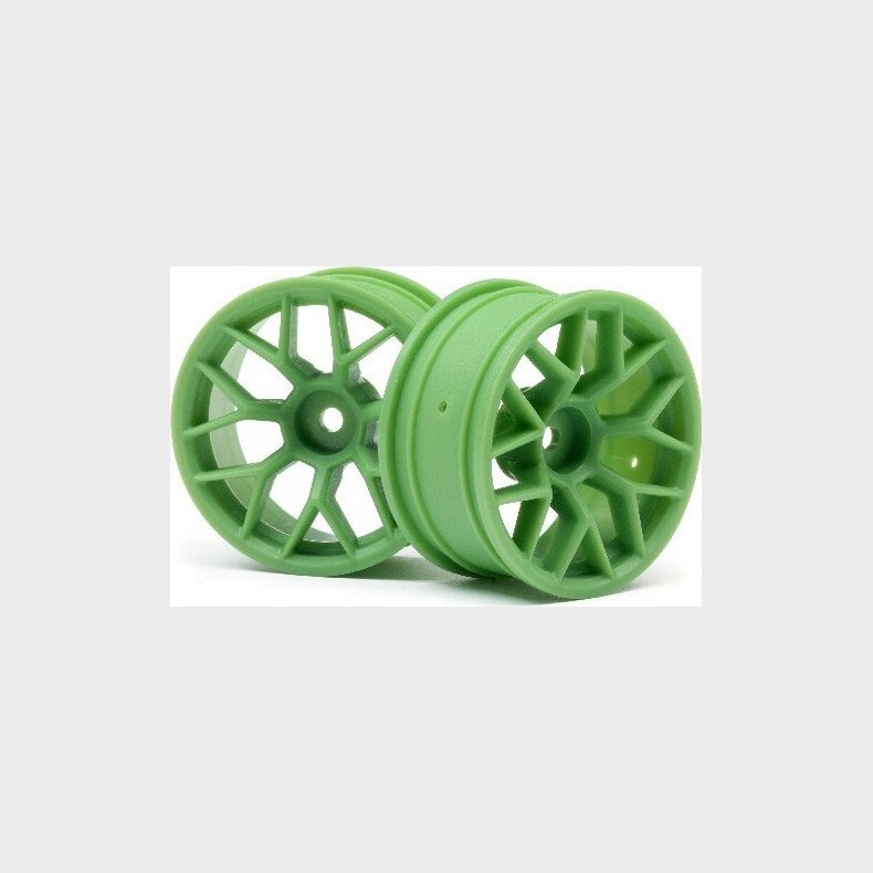 Rtr Wheel 26mm Green (6mm Offset/2pcs) - Hp112811 - Hpi Racing