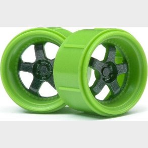 Work Meister S1 Wheel Green (micro 4pcs) - Hp112817 - Hpi Racing