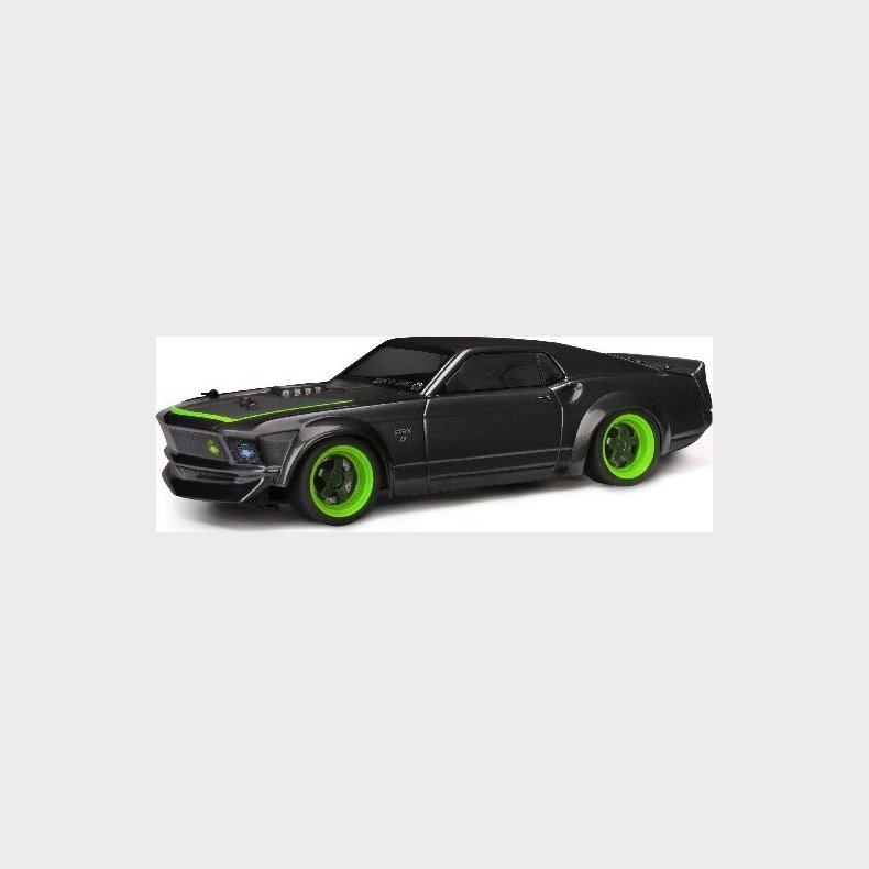 1969 Ford Mustang Vgjr Rtr-x Painted Body (140mm) - Hp113081 - Hpi Racing