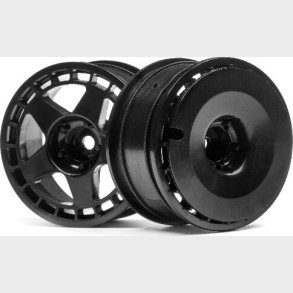 Fifteen52 Turbomac Wheel Black (26mm/2pcs) - Hp114638 - Hpi Racing