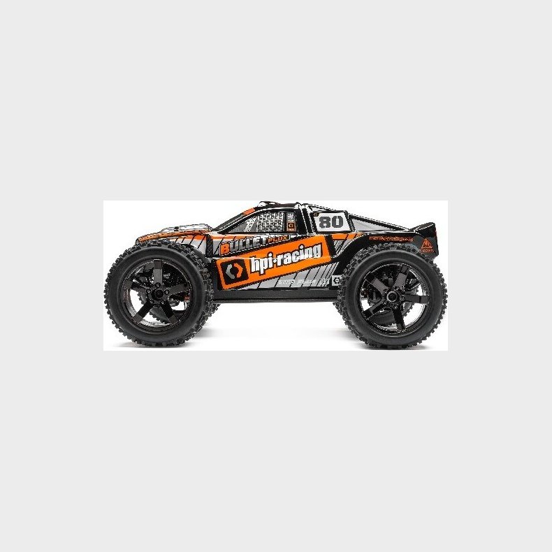 Bullet St Clear Body W/ Nitro/flux Decals - Hp115516 - Hpi Racing