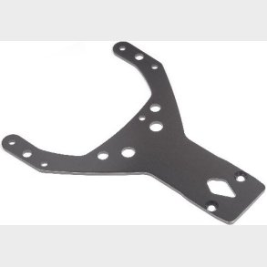 Front Upper Plate (gunmetal) - Hp115758 - Hpi Racing