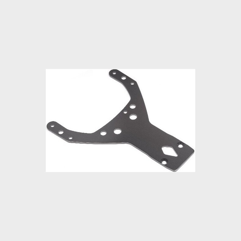 Front Upper Plate (gunmetal) - Hp115758 - Hpi Racing