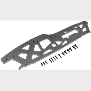 Tvp Chassis V2 (right/wb 390mm/3mm) - Hp116704 - Hpi Racing
