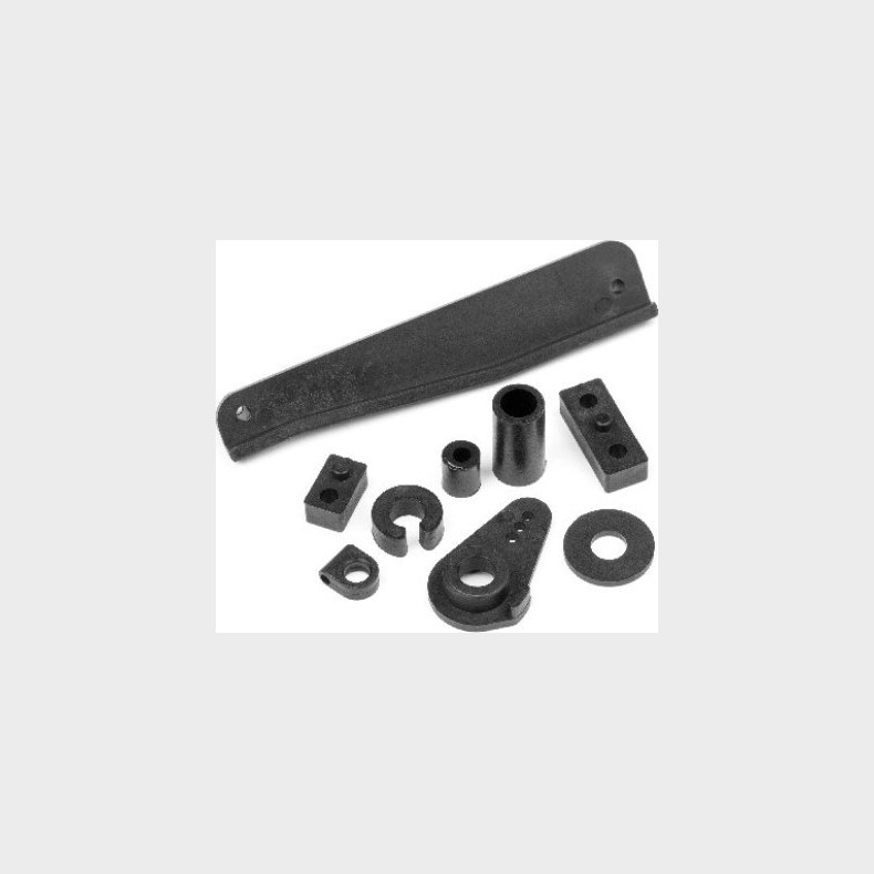 Throttle Servo Saver/spacer Mount Set - Hp116707 - Hpi Racing