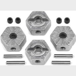 Locking Hex Wheel Hub 12mm (4pcs) - Hp116875 - Hpi Racing