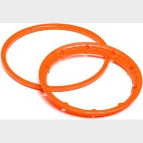 Heavy Duty Wheel Bead Lock Rings Orange/f. 2 Wheel - Hp117334 - Hpi Racing