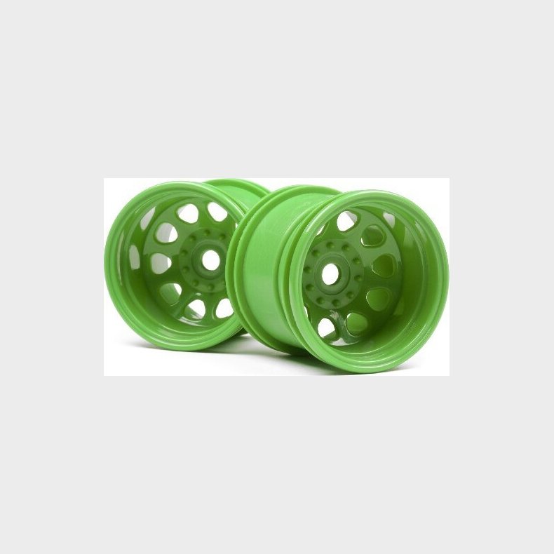 Classic King Wheel Green (2.2in/2pcs) - Hp120039 - Hpi Racing