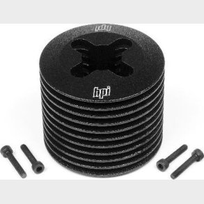 Aluminum Heatsink Head (black/f3.5) - Hp1458 - Hpi Racing