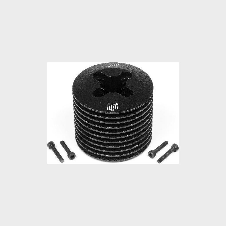 Aluminum Heatsink Head (black/f3.5) - Hp1458 - Hpi Racing