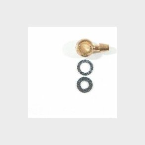 Fuel Line Fitting/washer Set - Hp1473 - Hpi Racing