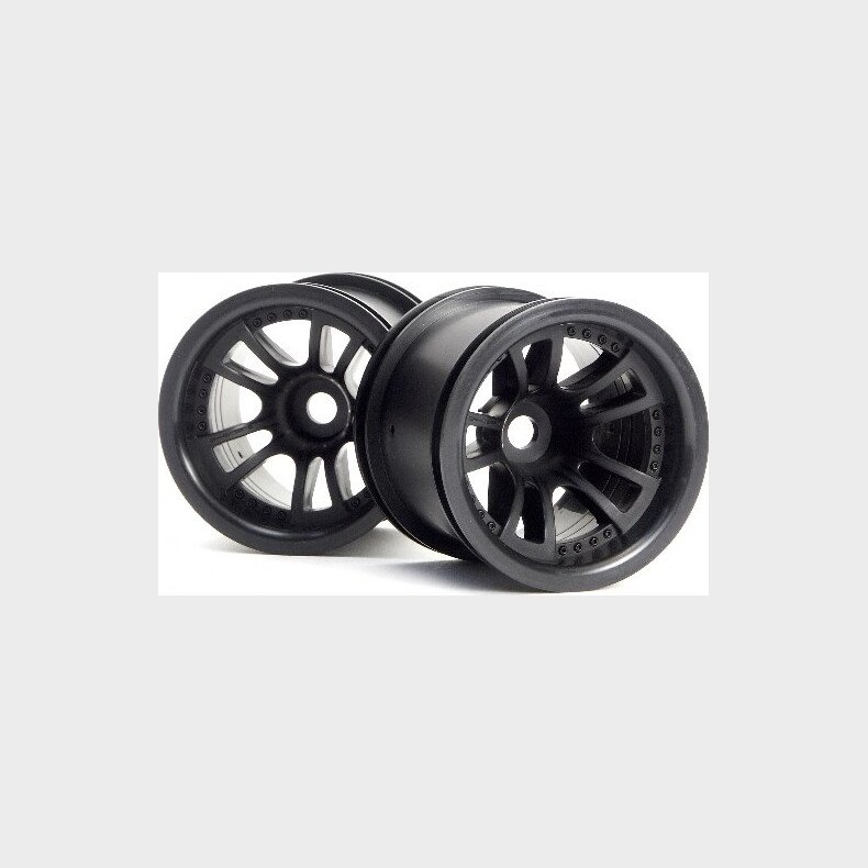 Split 5 Truck Wheel (black/2pcs) - Hp3051 - Hpi Racing